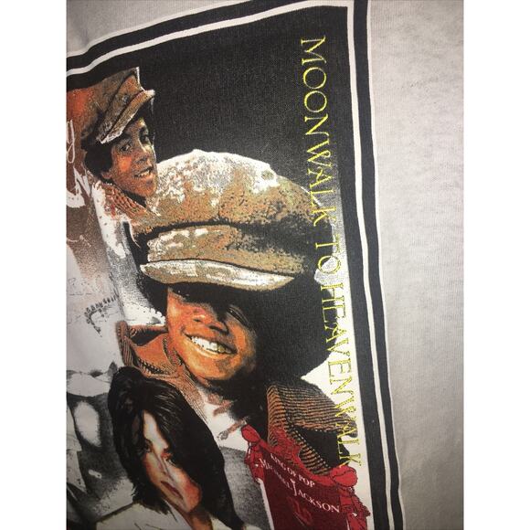 Michael Jackson T-Shirt Tribute to the "KING OF POP" 1958 / 2009 Remembere Sz M - Picture 4 of 7
